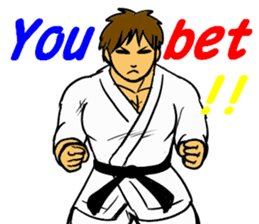 Karate-Man 2 sticker #11851722