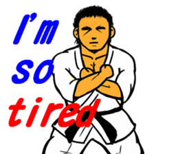 Karate-Man 2 sticker #11851725