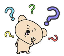 Bear and Cat Sticker sticker #11851741