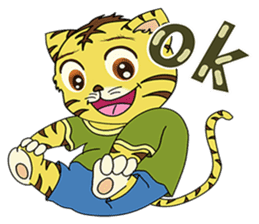 Littel Tiger(ver.eng) sticker #11852043