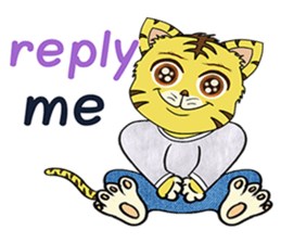 Littel Tiger(ver.eng) sticker #11852046