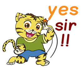 Littel Tiger(ver.eng) sticker #11852049