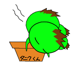 succulent  tanikukun sticker #11852630