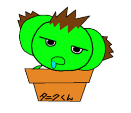 succulent  tanikukun sticker #11852633
