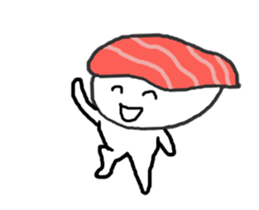 Move? Sushi kid-chan sticker #11854314