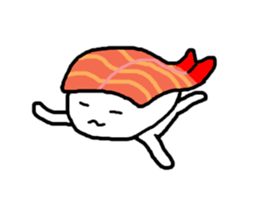 Move? Sushi kid-chan sticker #11854320