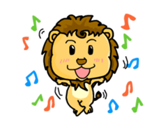 A cute lion (Seth3) sticker #11854462