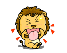 A cute lion (Seth3) sticker #11854467