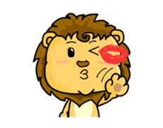 A cute lion (Seth3) sticker #11854470