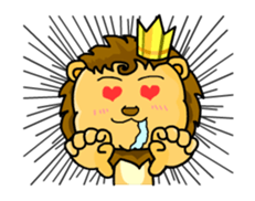 A cute lion (Seth3) sticker #11854473