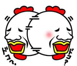 Pretty disgusting chicken sticker #11854807