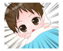 Animated! Question Boy sticker #11854944