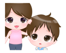 Animated! Question Boy sticker #11854952