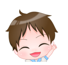 Animated! Question Boy sticker #11854957