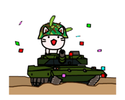 CatArmy mission-4 sticker #11855077