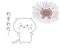 Little red riding hood cat tamazukin sticker #11855100