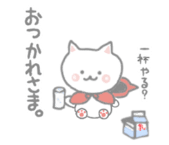 Little red riding hood cat tamazukin sticker #11855105