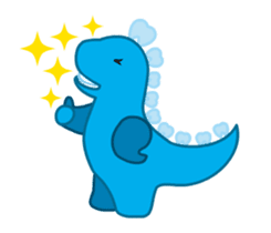 move! Dental dinosaur sticker #11855178