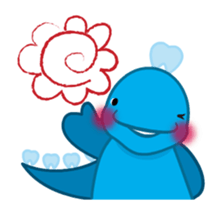 move! Dental dinosaur sticker #11855180