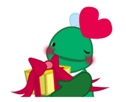 move! Dental dinosaur sticker #11855181