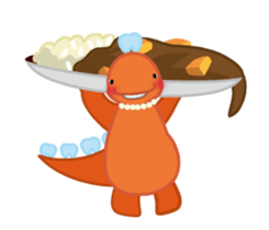 move! Dental dinosaur sticker #11855184