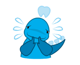 move! Dental dinosaur sticker #11855193