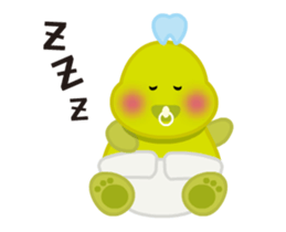 move! Dental dinosaur sticker #11855195