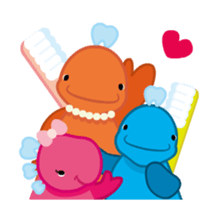 move! Dental dinosaur sticker #11855197