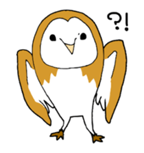 Bird horsetail sticker #11855288