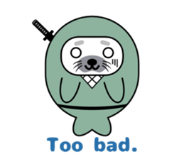 Round animal ninjas Part 1 sticker #11856168