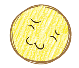 Circle moon sticker #11856195