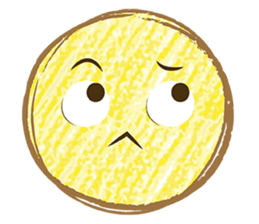 Circle moon sticker #11856201