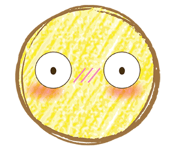 Circle moon sticker #11856207