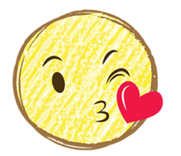 Circle moon sticker #11856209