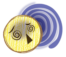 Circle moon sticker #11856211