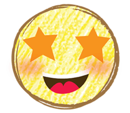 Circle moon sticker #11856224