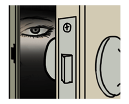 Moving Ghost Girl sticker #11856463