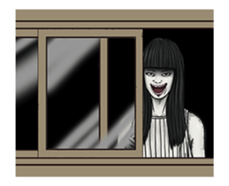 Moving Ghost Girl sticker #11856465