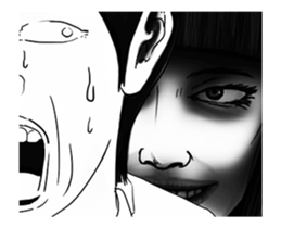 Moving Ghost Girl sticker #11856467