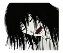 Moving Ghost Girl sticker #11856473