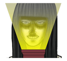 Moving Ghost Girl sticker #11856475