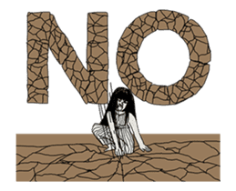 Moving Ghost Girl sticker #11856481