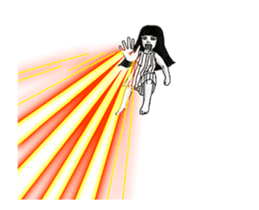 Moving Ghost Girl sticker #11856482