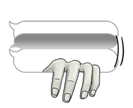 Moving Ghost Girl sticker #11856484