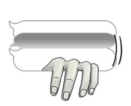 Moving Ghost Girl sticker #11856484