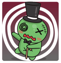 Bobong the zombie sticker #11856521
