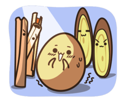 Cracky Tea Egg 2(animated) sticker #11856563