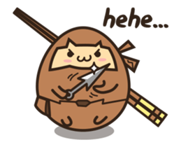 Cracky Tea Egg 2(animated) sticker #11856569