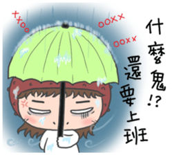 nai ji Part II sticker #11857104