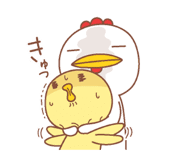 Miss.Chick & Mr.Chicken EP2 sticker #11857405